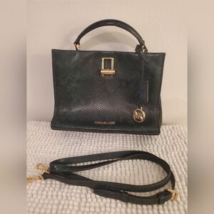 Michael Kors Penelope Satchel Green
